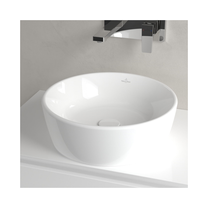 Villeroy & Boch 5A254501 - ARCHITECTURA ráültethető mosdó, átm. 45 cm, kerámia/fehér