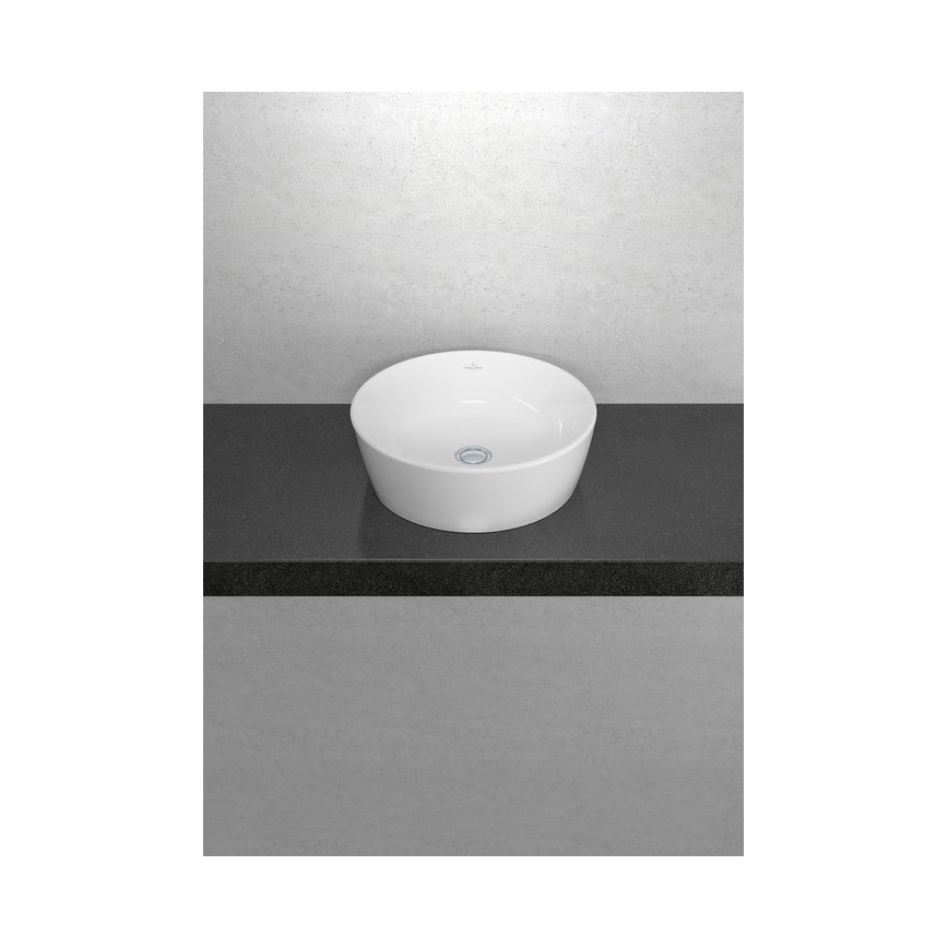 Villeroy & Boch 5A254501 - ARCHITECTURA ráültethető mosdó, átm. 45 cm, kerámia/fehér