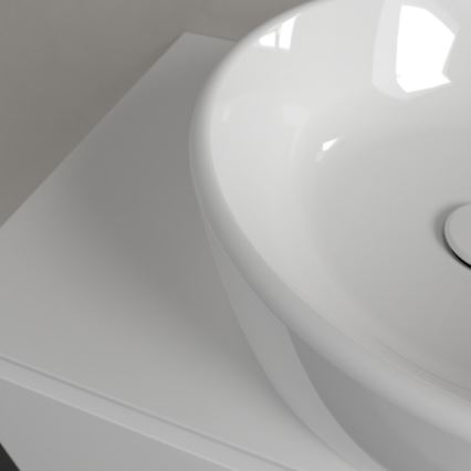 Villeroy & Boch 5A254501 - ARCHITECTURA ráültethető mosdó, átm. 45 cm, kerámia/fehér