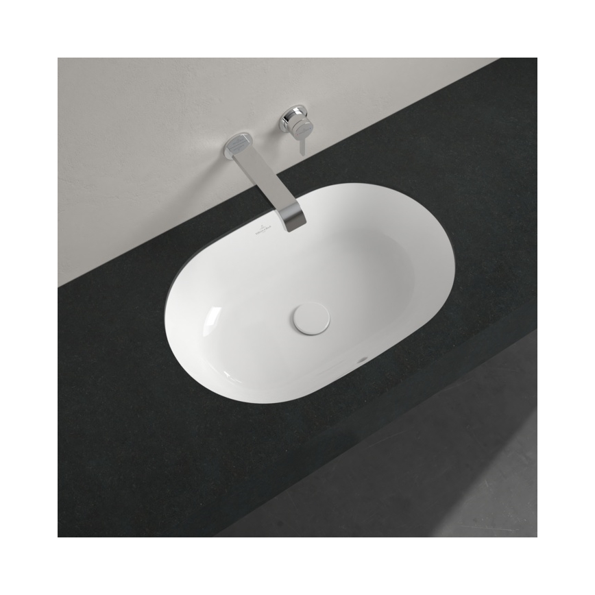 Villeroy & Boch 5A766001 - Süllyesztett mosdó ARCHITECTURA 57x37,5 cm kerámia/fehér