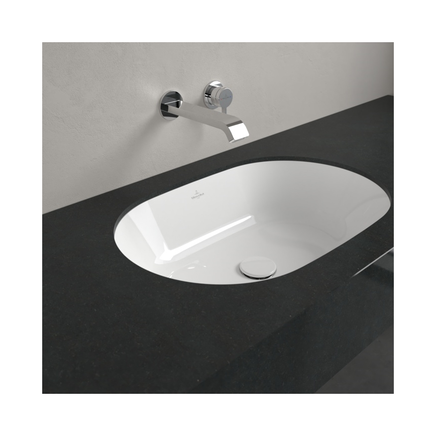 Villeroy & Boch 5A766001 - Süllyesztett mosdó ARCHITECTURA 57x37,5 cm kerámia/fehér