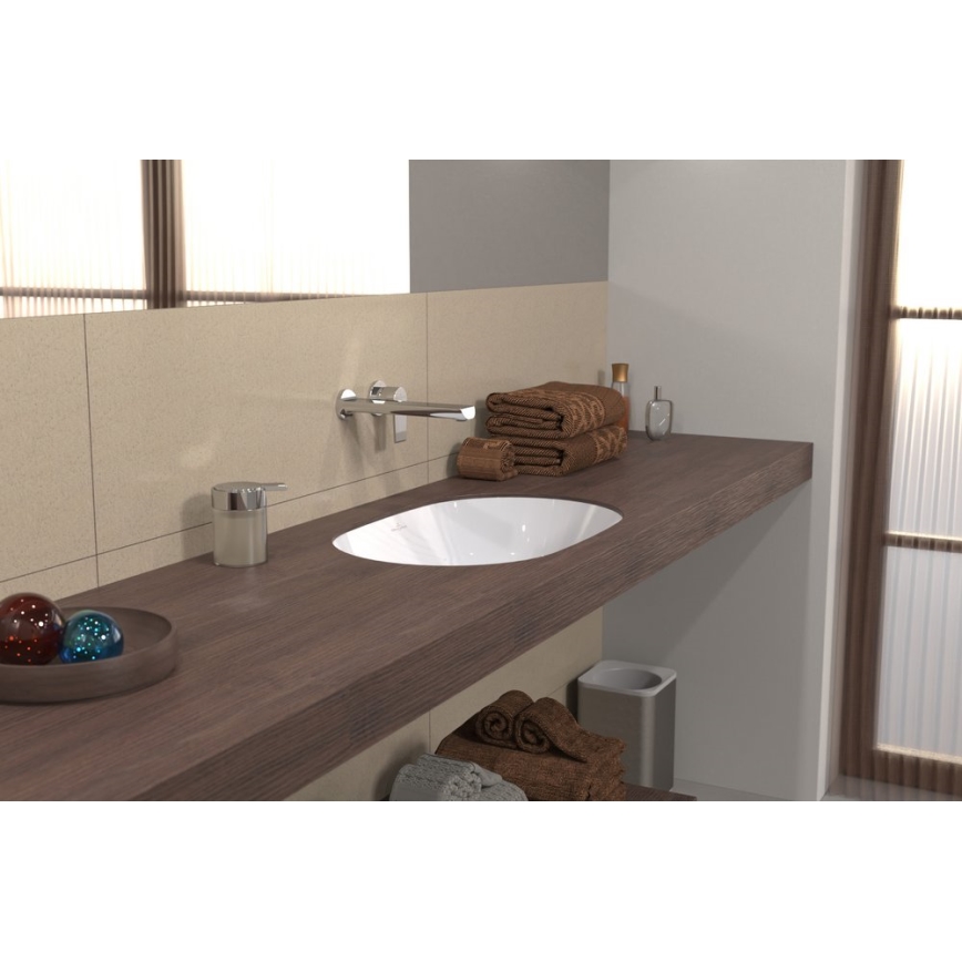 Villeroy & Boch 5A766001 - Süllyesztett mosdó ARCHITECTURA 57x37,5 cm kerámia/fehér