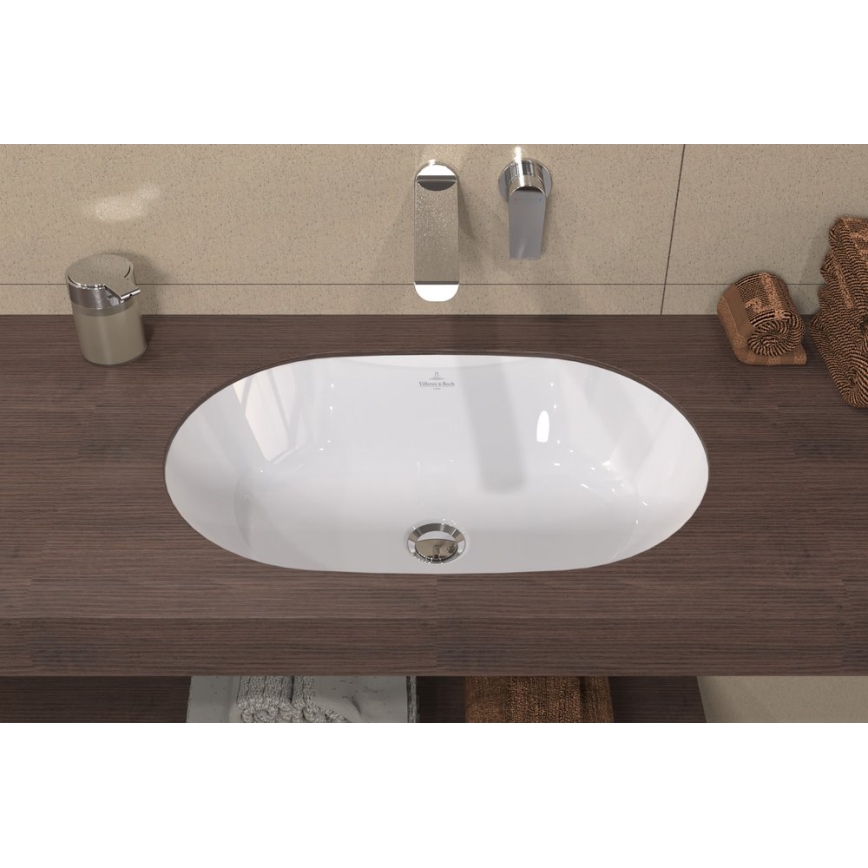 Villeroy & Boch 5A766001 - Süllyesztett mosdó ARCHITECTURA 57x37,5 cm kerámia/fehér