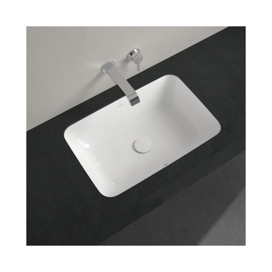 Villeroy & Boch 5A776001 - Aláépített mosdó ARCHITECTURA 57 x 37 cm kerámia/fehér