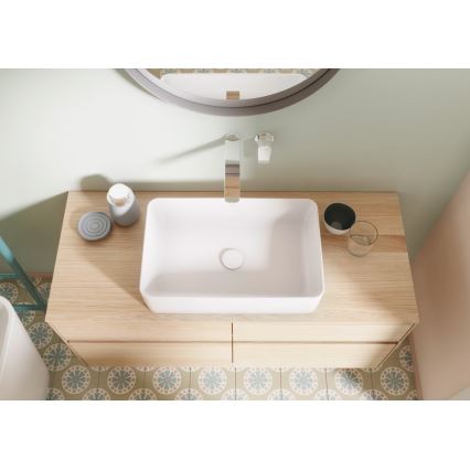 Villeroy & Boch 68080001 - Mosdó lefolyó kerámia/fényes króm