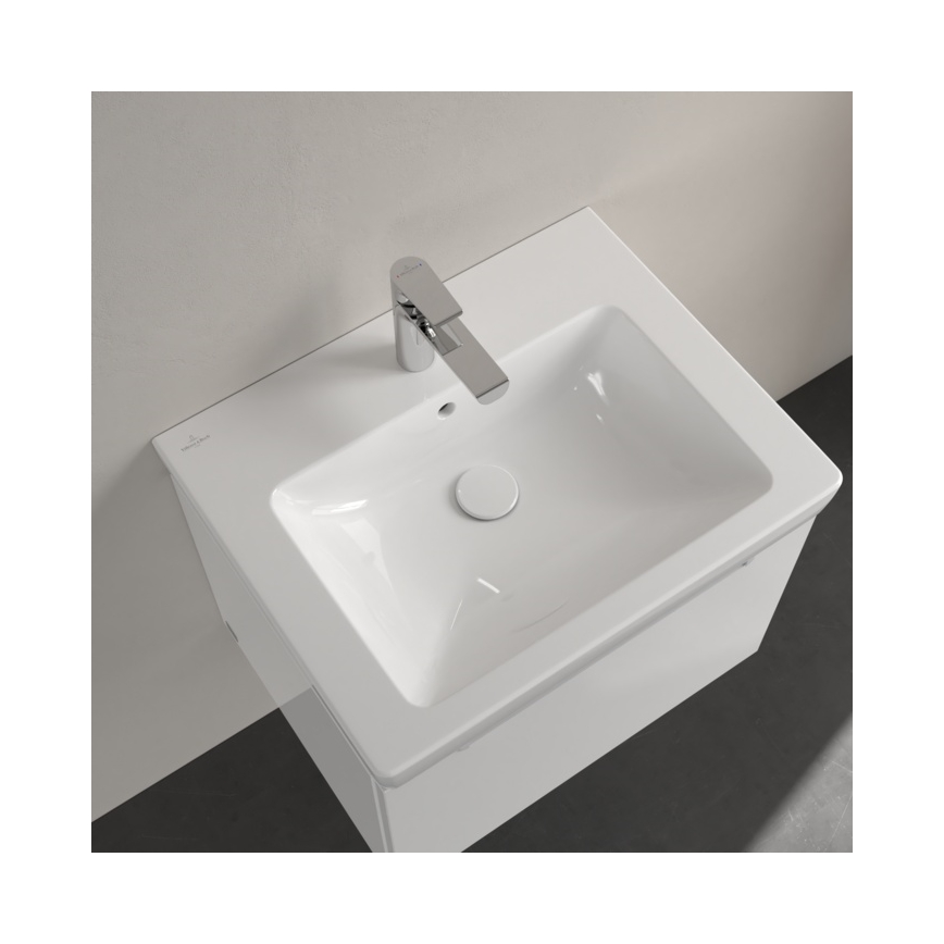 Villeroy & Boch 7113F001 - Falra szerelhető mosdó SUBWAY 2.0 60x47 cm kerámia/fehér