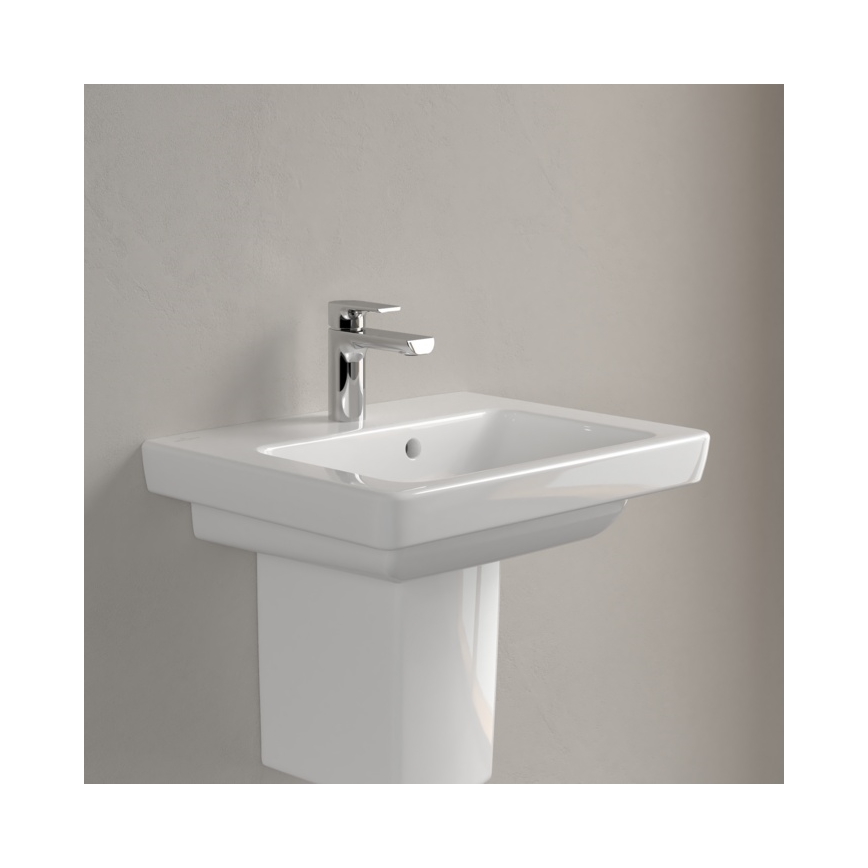 Villeroy & Boch 73155001 - Függesztett mosdó SUBWAY 2.0 50x40 cm kerámia/fehér