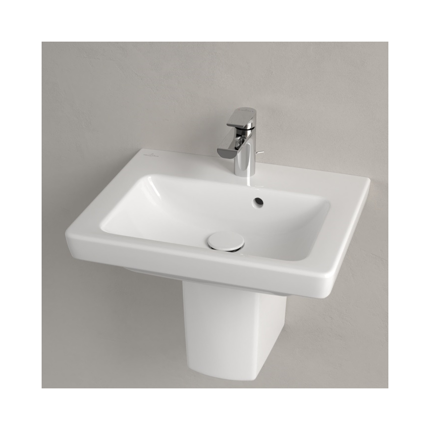 Villeroy & Boch 73155001 - Függesztett mosdó SUBWAY 2.0 50x40 cm kerámia/fehér