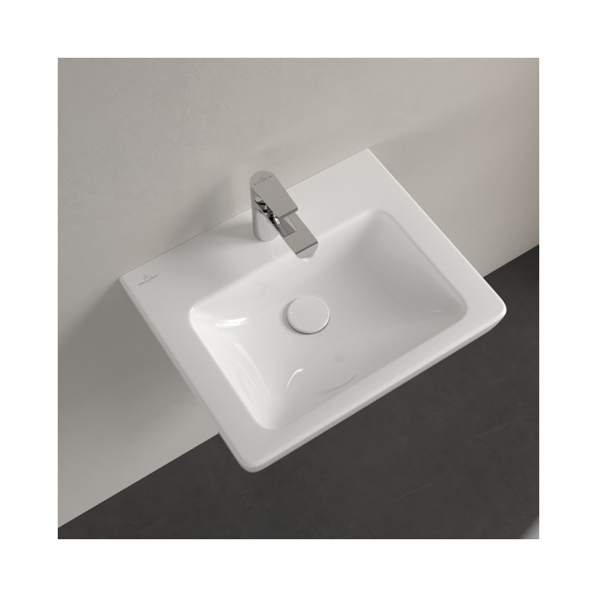 Villeroy & Boch 73155001 - Függesztett mosdó SUBWAY 2.0 50x40 cm kerámia/fehér