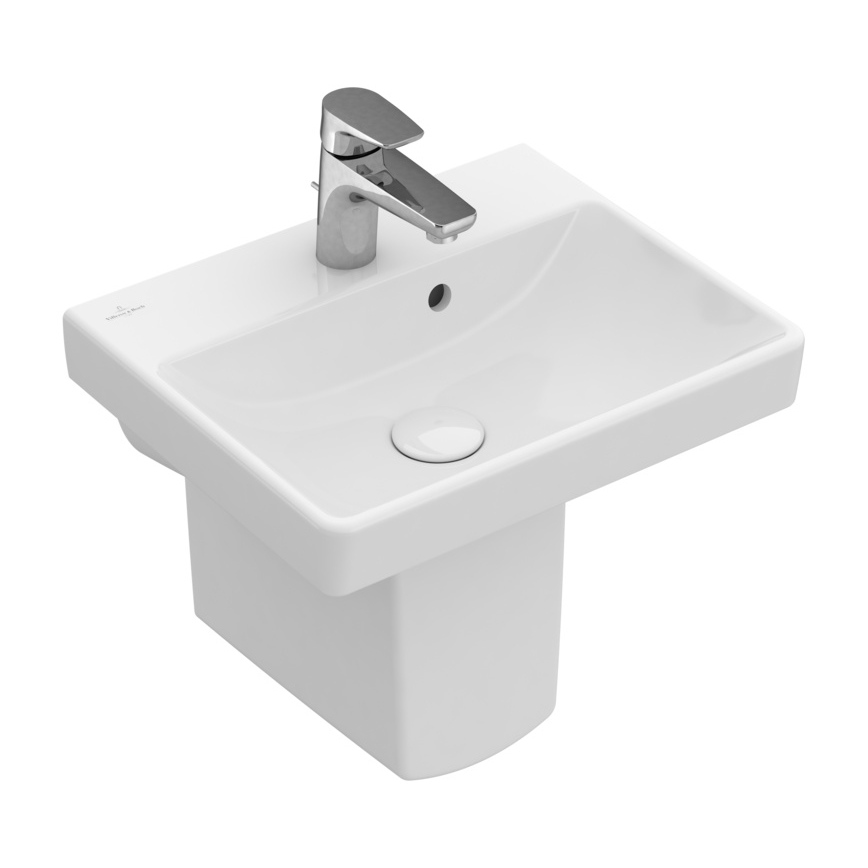 Villeroy & Boch 73584501 - AVENTO függesztett mosdó 45x37 cm kerámia/fehér