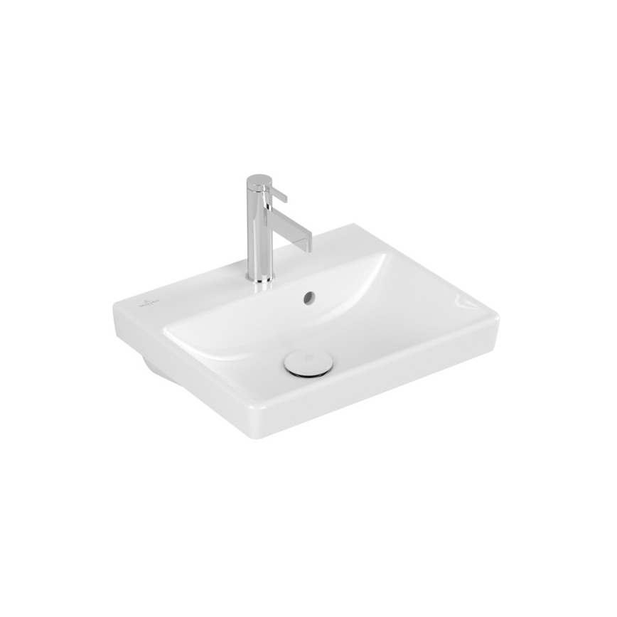 Villeroy & Boch 73584501 - AVENTO függesztett mosdó 45x37 cm kerámia/fehér