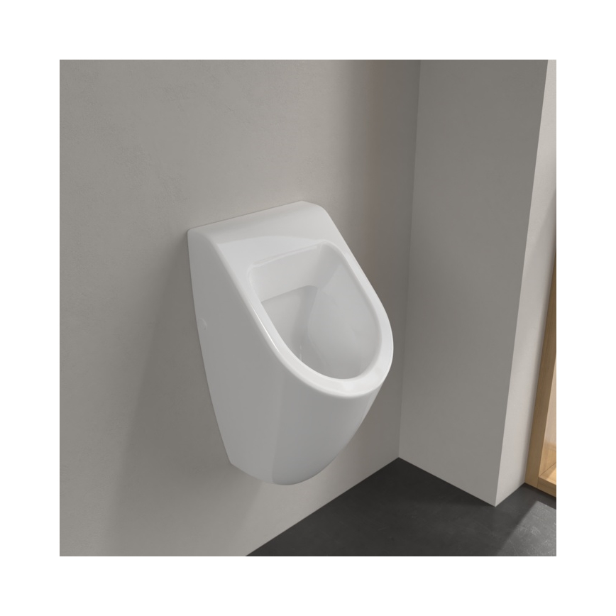 Villeroy & Boch 75130001 - SUBWAY piszoár, hátsó bekötés, kerámia, fehér