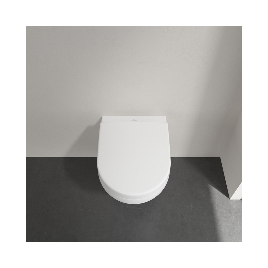 Villeroy & Boch 8M42S101 - WC-ülőke SoftClose SUBWAY 3.0 fehér