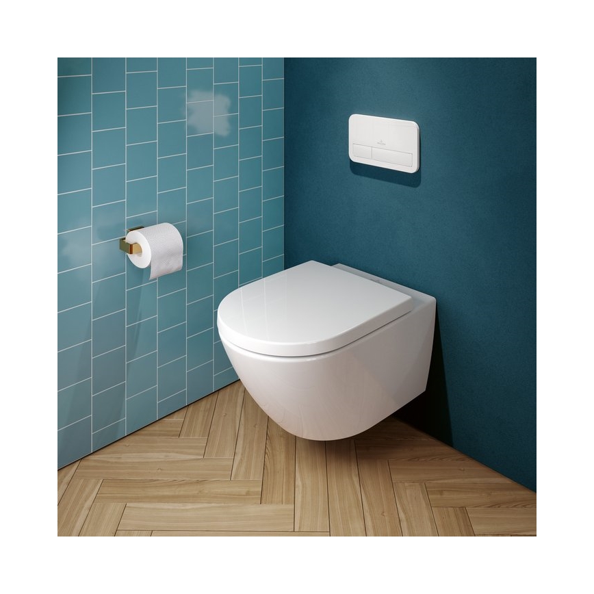 Villeroy & Boch 8M42S1T1 - WC-ülőke SoftClose SUBWAY 3.0 fehér