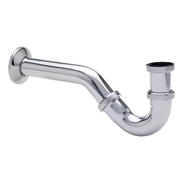 Villeroy & Boch 92087200 - Bidé szifon, fényes króm