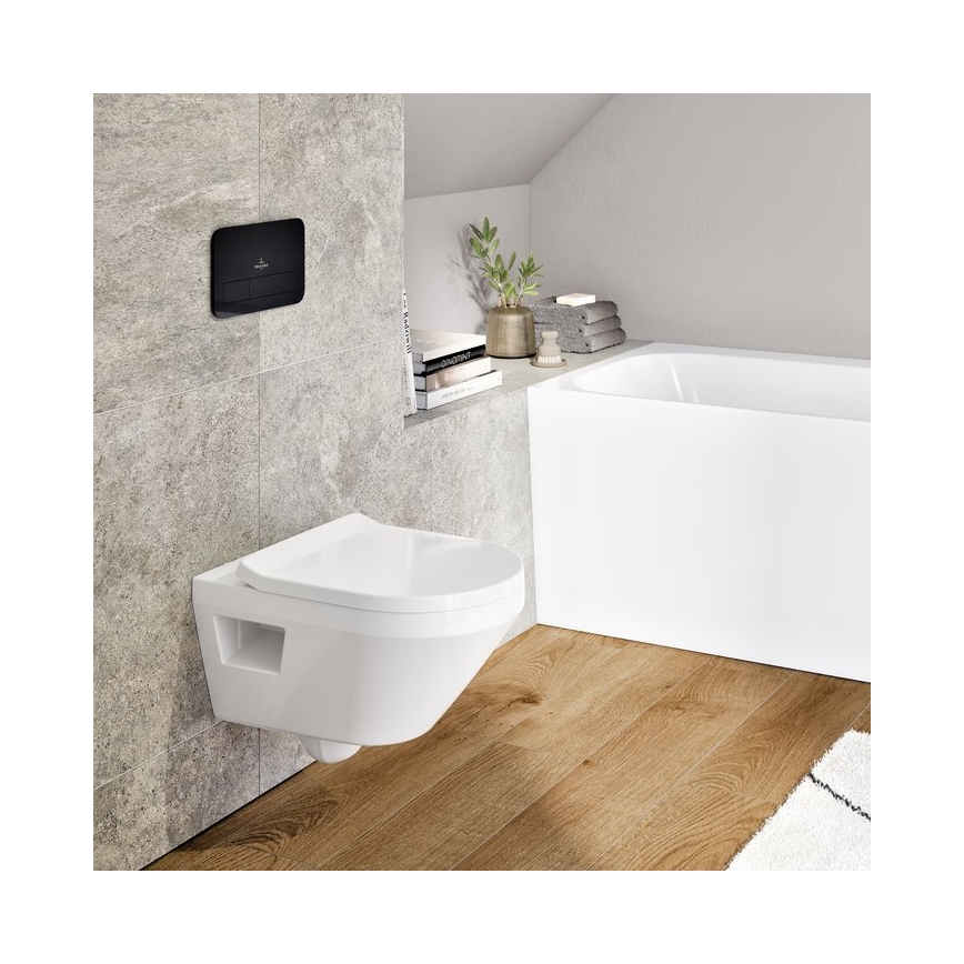 Villeroy & Boch 922490AN - VICONNECT öblítőgomb fekete