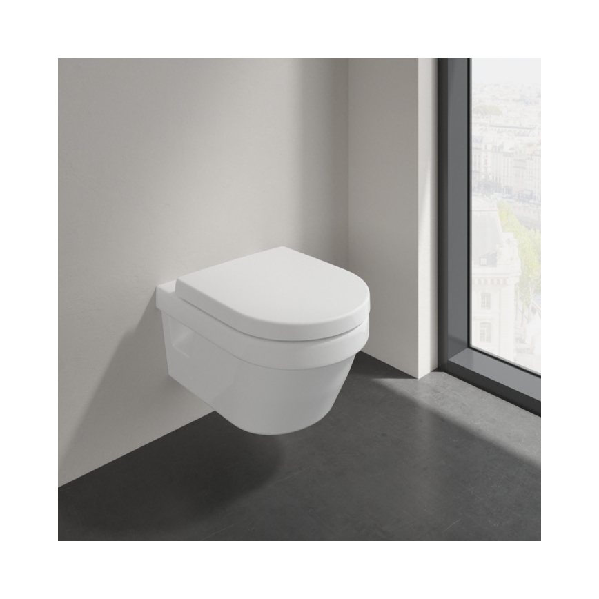 Villeroy & Boch 98M9C101 - ARCHITECTURA SoftClose WC-ülőke, fehér