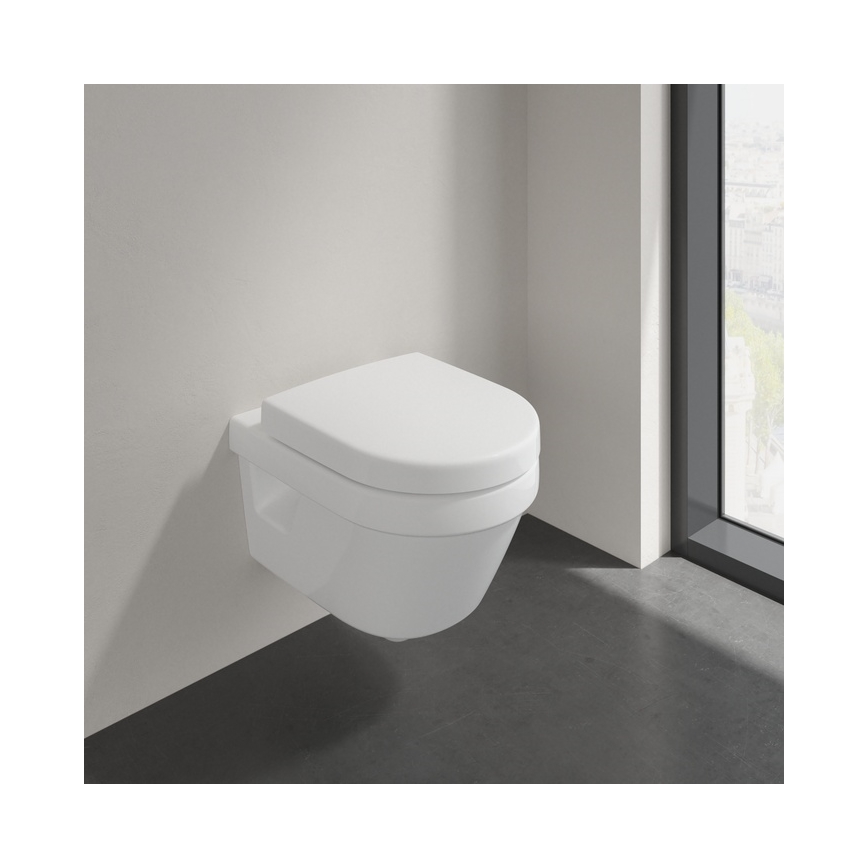 Villeroy & Boch 9M66S201 - SoftClose WC-ülőke ARCHITECTURA fehér