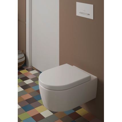 Villeroy & Boch 9M77C101 - SoftClose AVENTO WC-ülőke, fehér