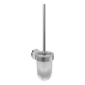 Villeroy & Boch TVA15101600061 - Falra szerelhető WC-kefe ELEMENTS üveg/fényes króm