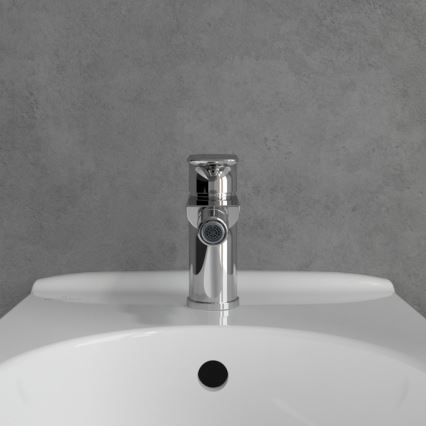 Villeroy & Boch TVB10420111061 - Bidé csaptelep + leeresztő szelep O.NOVO fényes króm