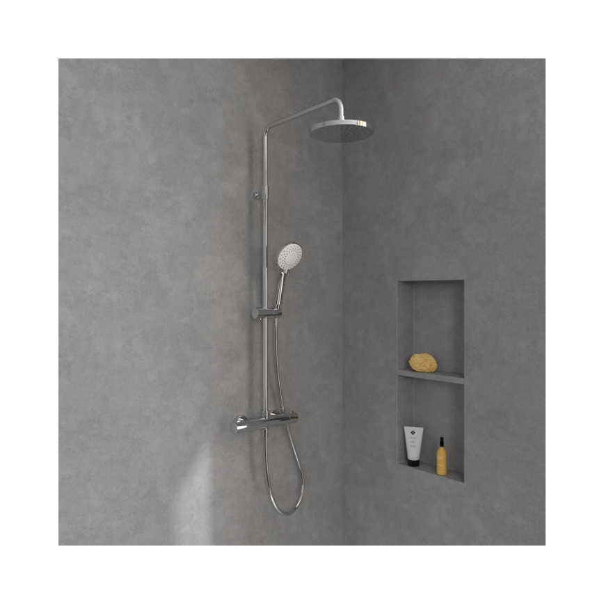 Villeroy & Boch TVS10900200061 - UNIVERSAL zuhanyszett csapteleppel, fényes króm