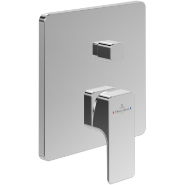 Villeroy & Boch TVS11200300061 - Kád-/zuhanycsaptelep SUBWAY 3.0, fényes króm