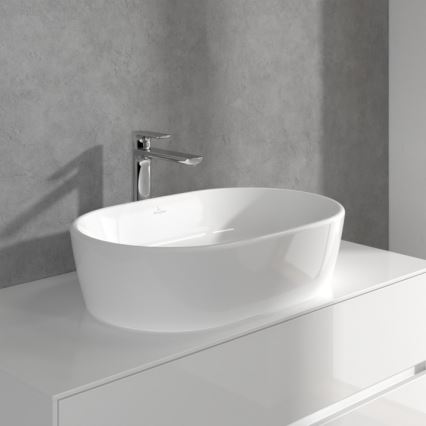 Villeroy & Boch TVW10410511061 - Mosdócsaptelep + leeresztő szelep O.NOVO 29,5 cm fényes króm