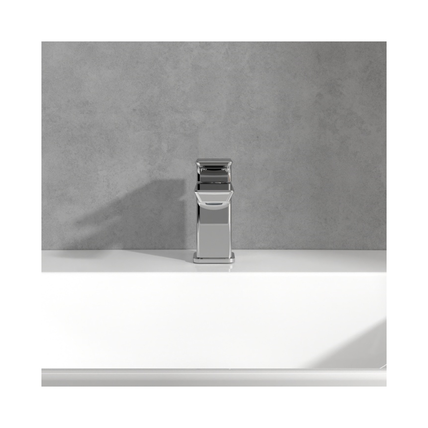 Villeroy & Boch TVW11200100161 - Mosdócsaptelep SUBWAY 3.0 12,5 cm fényes króm