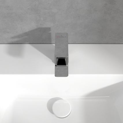 Villeroy & Boch TVW11200100161 - Mosdócsaptelep SUBWAY 3.0 12,5 cm fényes króm