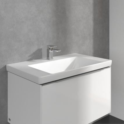 Villeroy & Boch TVW11200100161 - Mosdócsaptelep SUBWAY 3.0 12,5 cm fényes króm