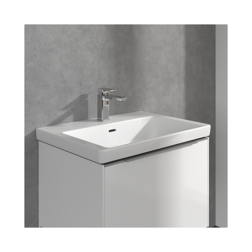 Villeroy & Boch TVW11200300061 - SUBWAY 15,5 cm mosdócsaptelep, fényes króm
