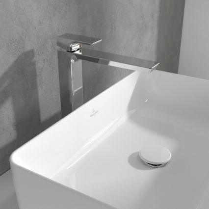 Villeroy & Boch TVW11200400061 - Mosdócsaptelep SUBWAY 3.0 29,5 cm fényes króm