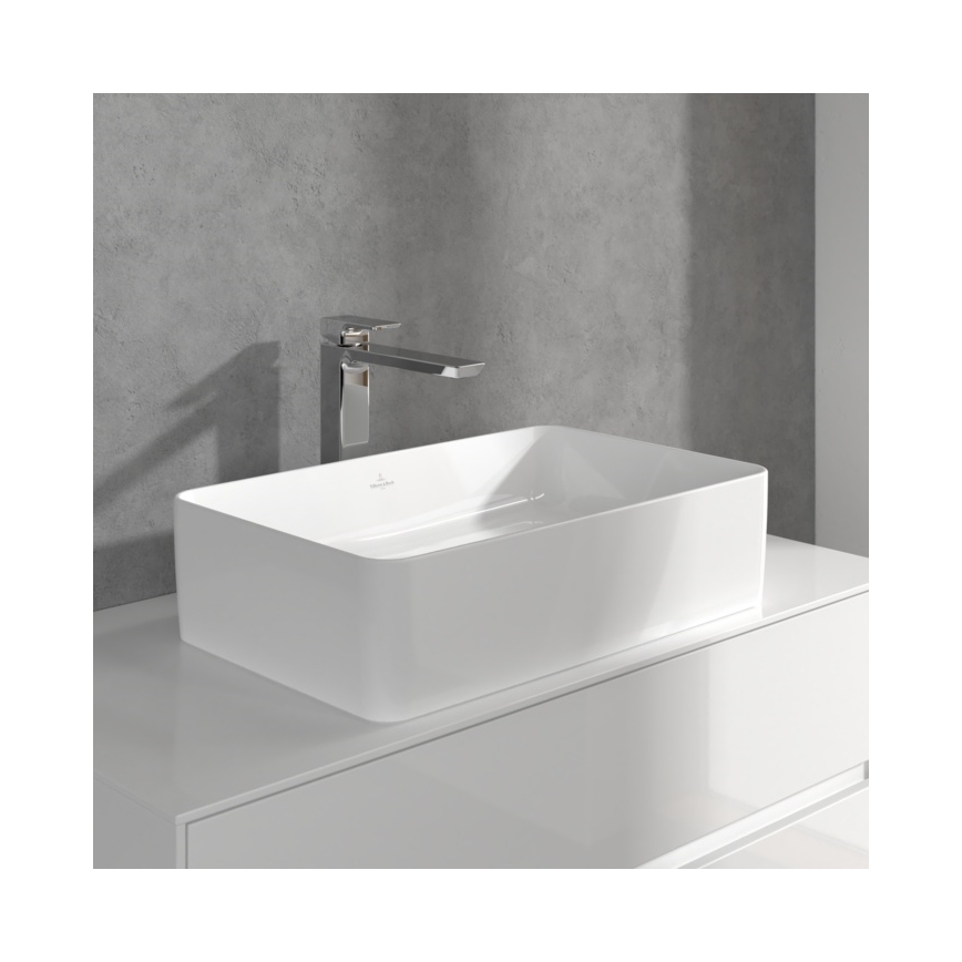 Villeroy & Boch TVW11200400061 - Mosdócsaptelep SUBWAY 3.0 29,5 cm fényes króm