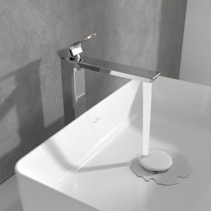 Villeroy & Boch TVW11200400061 - Mosdócsaptelep SUBWAY 3.0 29,5 cm fényes króm