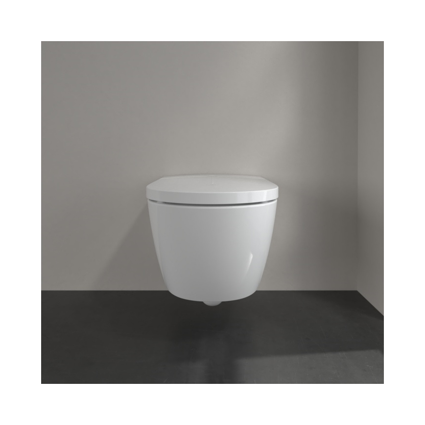 Villeroy & Boch V0E100R1 - Függesztett bidé SoftClose ülőkével VICLEAN kerámia/fehér +távirányítóval