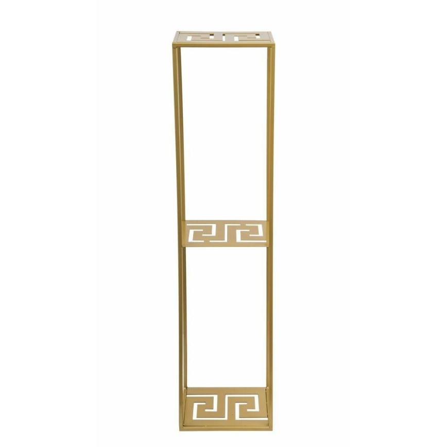 Virágállvány 100x24 cm arany színben