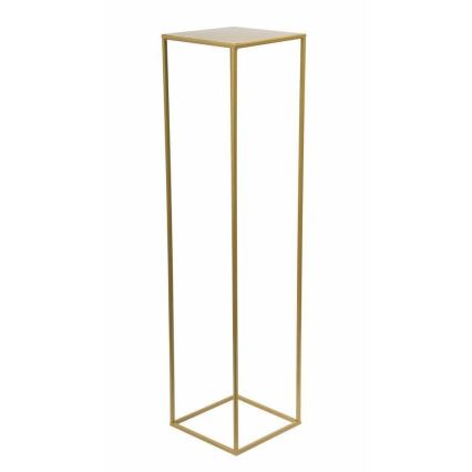 Virágállvány 100x24 cm arany színben