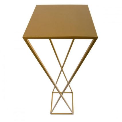 Virágállvány 100x24 arany színben