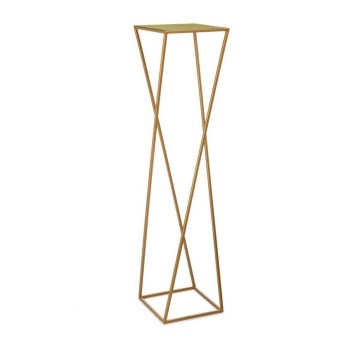 Virágállvány 100x24 cm arany színben