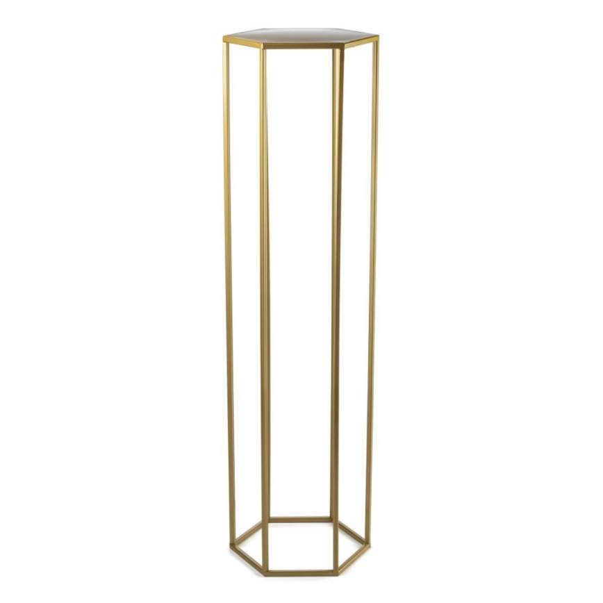 Virágállvány 100x24 cm arany színben