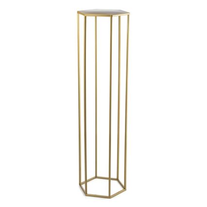 Virágállvány 100x24 cm arany színben