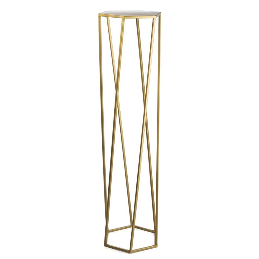 Virágállvány 100x24 cm arany színben