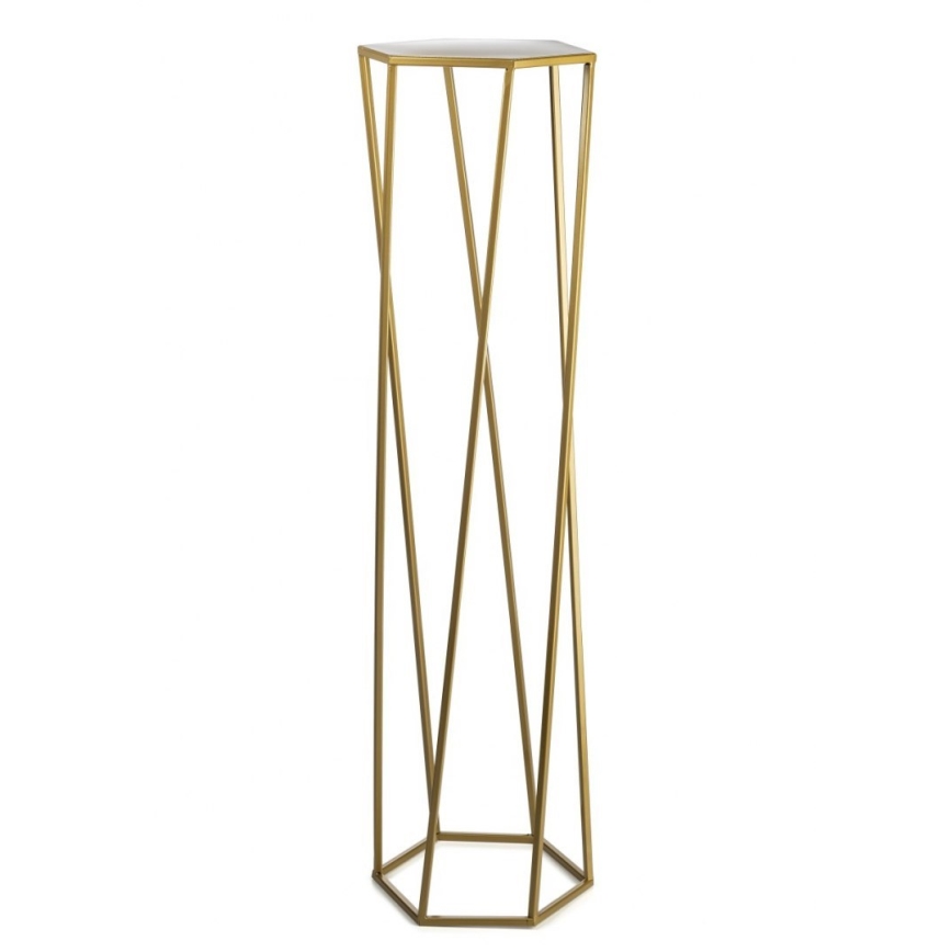 Virágállvány 100x24 cm arany színben