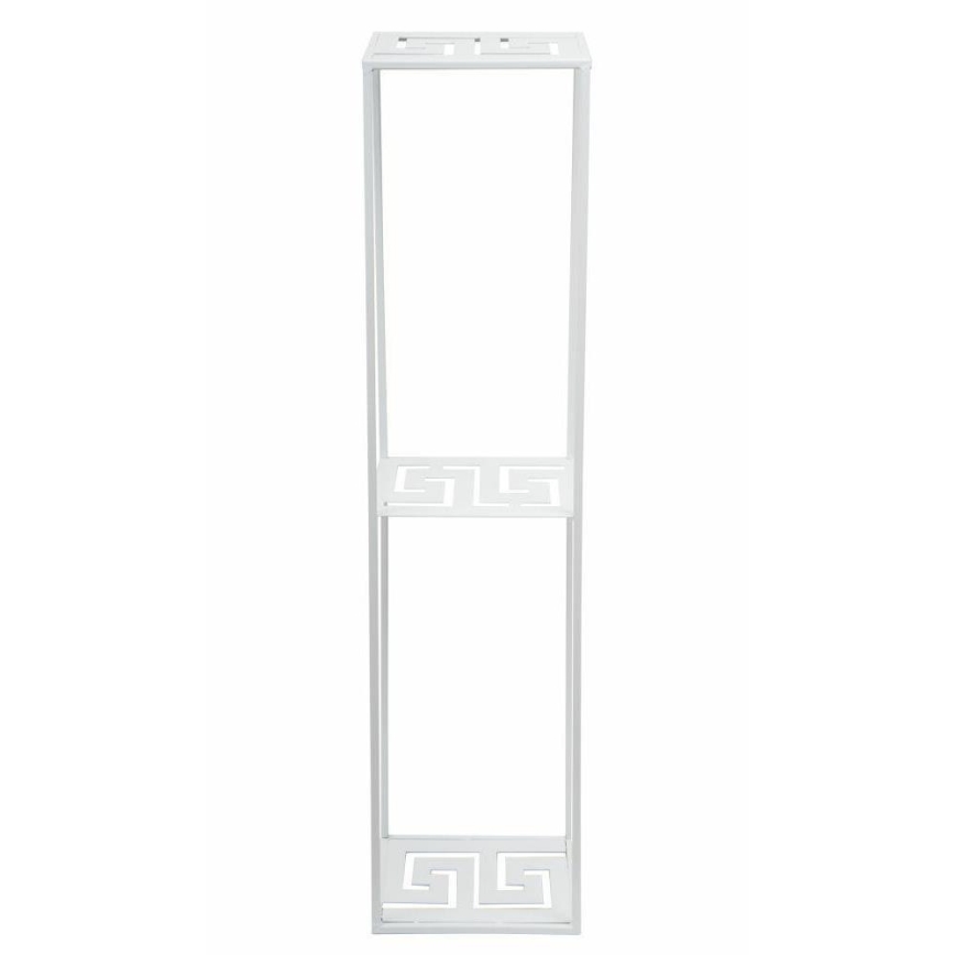 Virágállvány 100x24 cm fehér