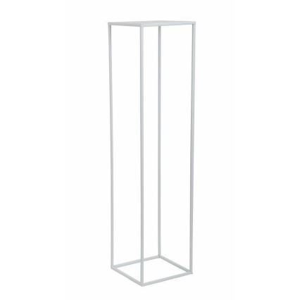 Virágállvány 100x24 cm fehér