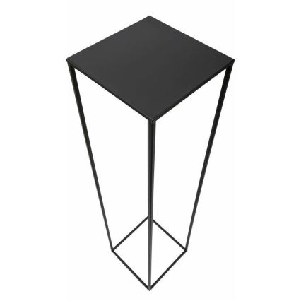 Virágállvány 100x24 cm fekete