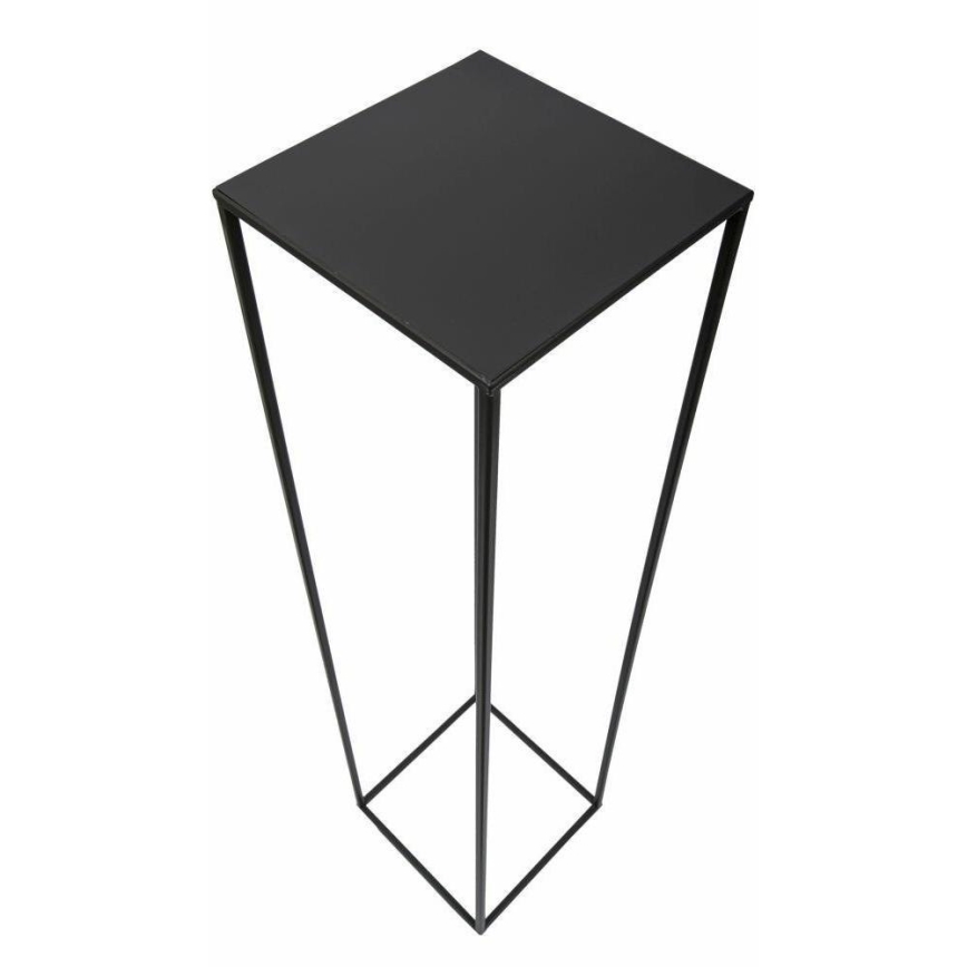 Virágállvány 100x24 cm fekete