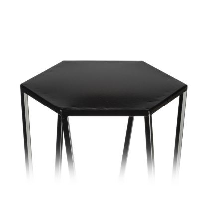 Virágállvány 100x24 cm fekete