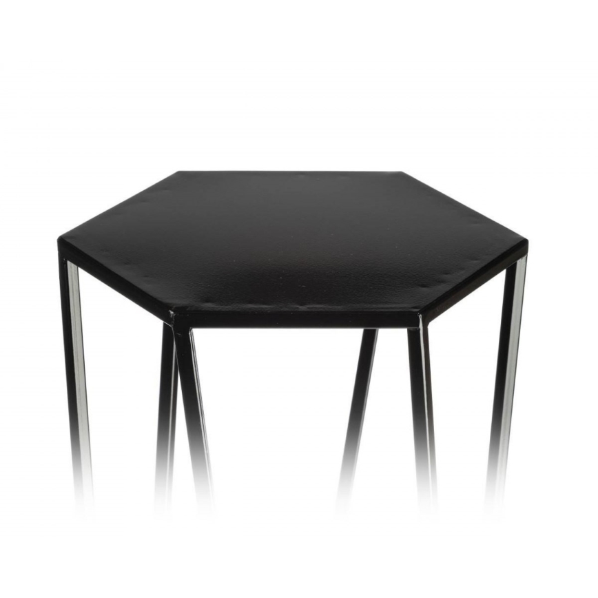 Virágállvány 100x24 cm fekete